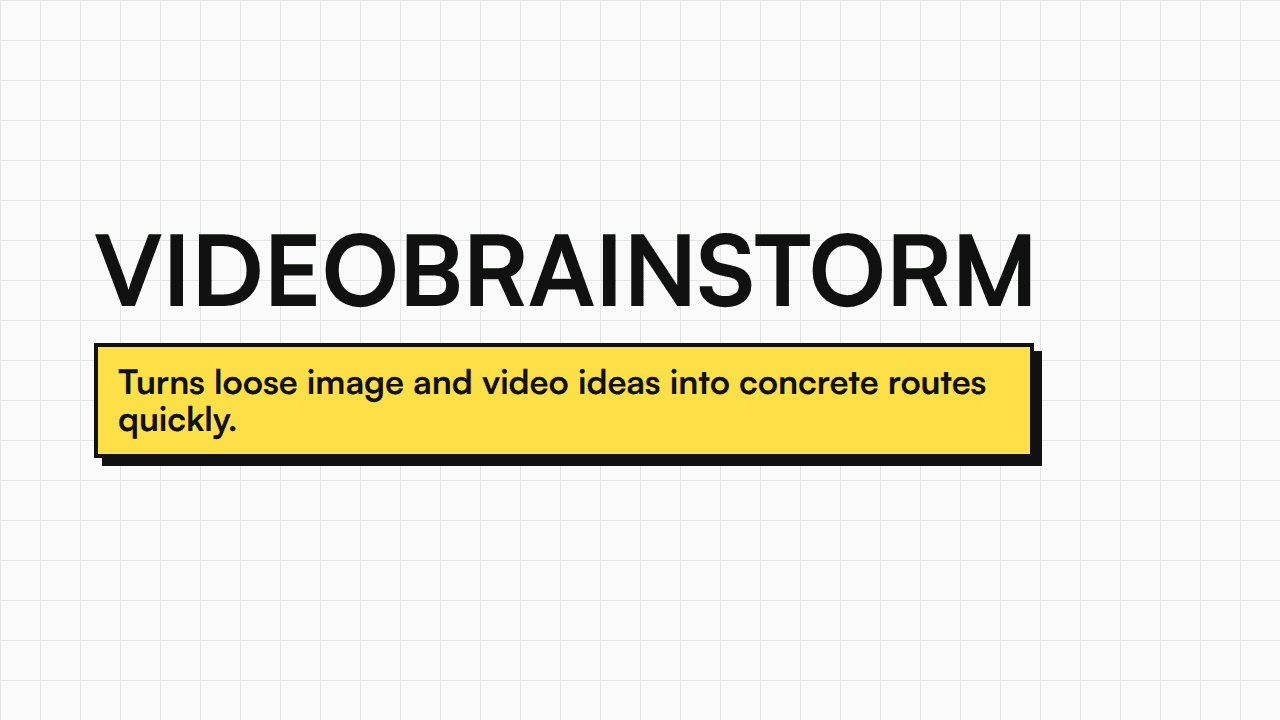 VideoBrainstorm